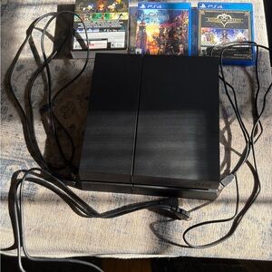 PlayStation 4 Complete Bundle with Controller, Kingdom Hearts, & All Cords